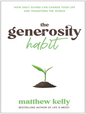 cover image of The Generosity Habit